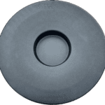 A close up of the bottom of a wheel